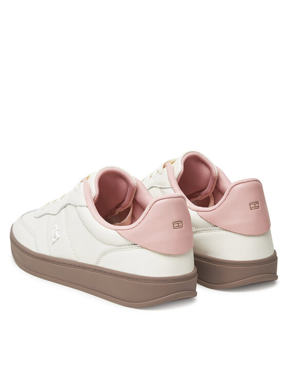Tommy Hilfiger Tommy Hilfiger Snīkeri Th Premium Heritage Sneaker FW0FW08755 Écru