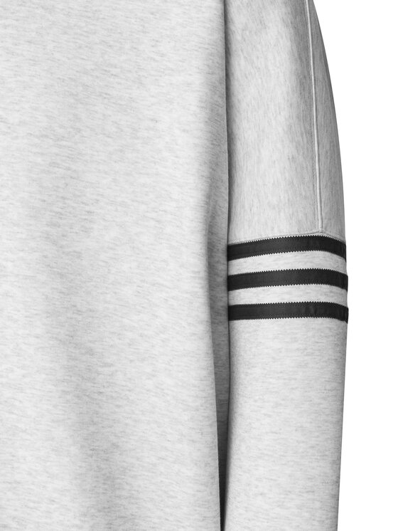 adidas adidas Mikina Neuclassics JW7920 Šedá Oversize