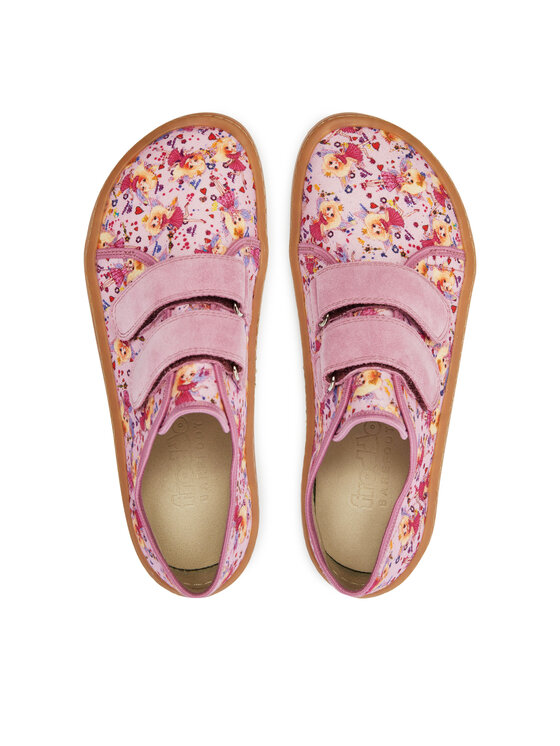 Froddo Froddo Papuče Barefoot Canvas G1700390-3 D Ružičasta