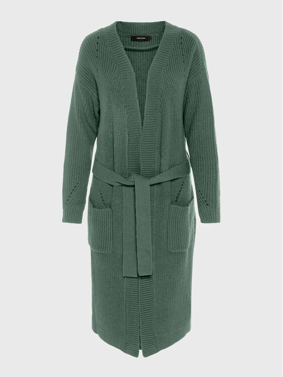 Vero Moda Vero Moda Kardiganas Sayla 10268501 Žalia Regular Fit
