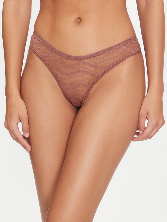 Calvin Klein Underwear Calvin Klein Underwear Set od 3 para tangica Thong 3Pk 000QD5216E Šarena