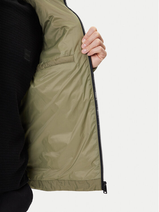 BOSS BOSS Kurtka przejściowa H-Cenitos 50519237 Zielony Regular Fit