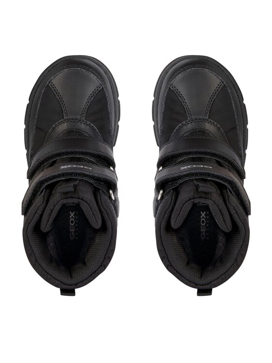 Geox Geox Μπότες Χιονιού J Willaboom Boy B Ab J36LFB 0FU54 C9999 S Μαύρο