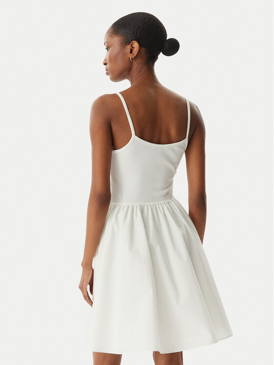 Tommy Jeans Tommy Jeans Suvekleit DW0DW22352 Valge Slim Fit