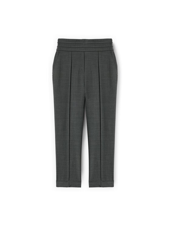 Motivi Motivi Pantaloni di tessuto P111Q004195N013 Grigio Regular Fit
