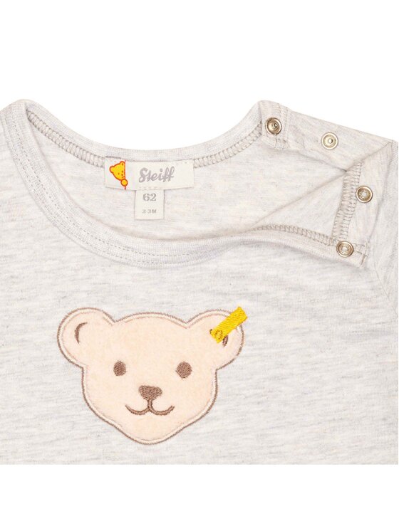 Steiff Steiff T-Shirt 20490 Szary Comfort Fit