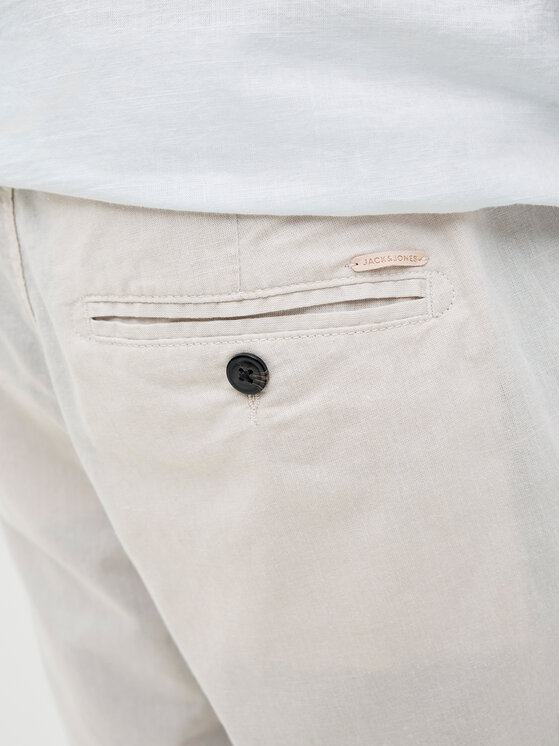 Jack & Jones Jack & Jones Riidest šortsid Stace Summer 12248627 Beež Regular Fit