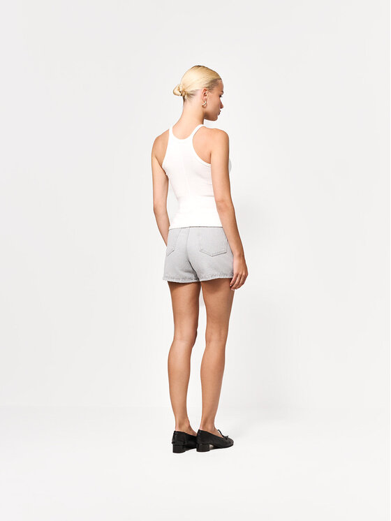 La Mania La Mania Pantaloncini di jeans CARLINE Grigio Regular Fit