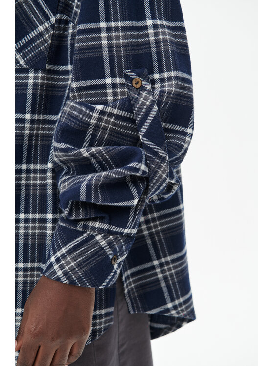 blue shadow blue shadow Koszula Balami Granatowy Regular Fit