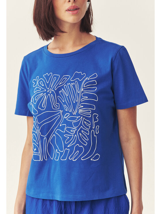 TATUUM TATUUM T-Shirt ATONO Niebieski Classic Fit