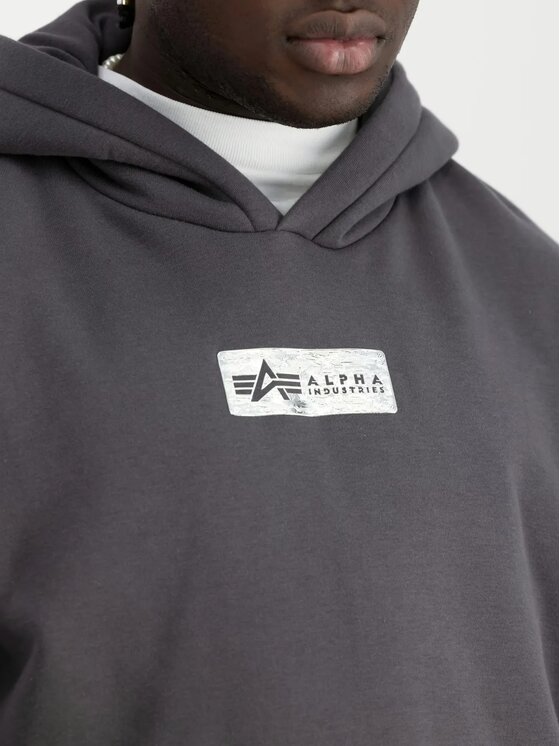 Alpha Industries Alpha Industries Bluza AI.148339-684 Szary Basic Fit
