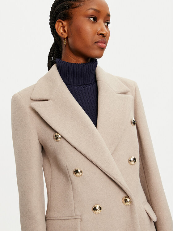 Maryley Maryley Übergangsmantel 24IB810/15CA Beige Regular Fit