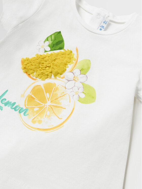 Mayoral Mayoral T-krekls 1014 Balts Regular Fit