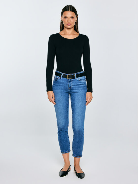 BIG STAR BIG STAR Longsleeve SUPICLASSICALA Czarny Slim Fit