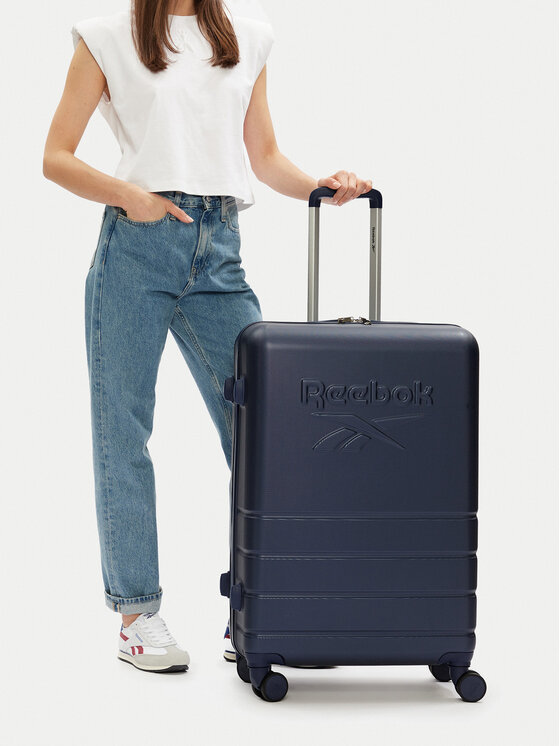 Reebok Reebok Veliki kofer RBK-WAL-002-CCC-L Tamnoplava