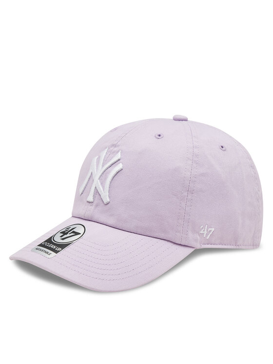 Șapcă 47 Brand Mlb New York Yankees '47 Clean Up W/ No Loop Label B-NLRGW17GWS-YX Violet