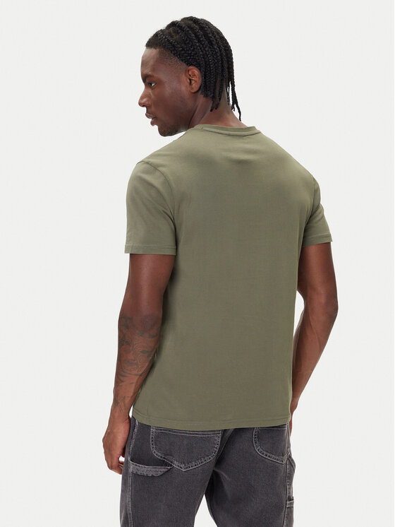 Napapijri Napapijri T-shirt Salis NP0A4H8D Verde Regular Fit