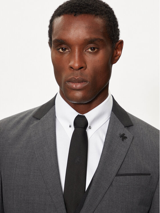 KARL LAGERFELD KARL LAGERFELD Костюм 115244 544008 Сірий Slim Fit