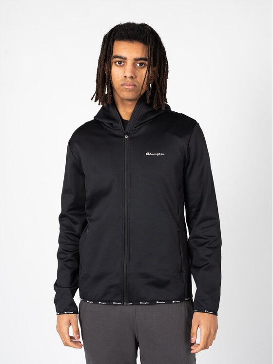 Champion Champion Μπλούζα 218026 Μαύρο Slim Fit