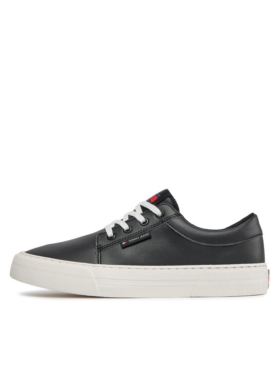 Tommy Jeans Tommy Jeans Sneakersy Tjm Vulc. Skate Derby Ess EM0EM01400 Czarny