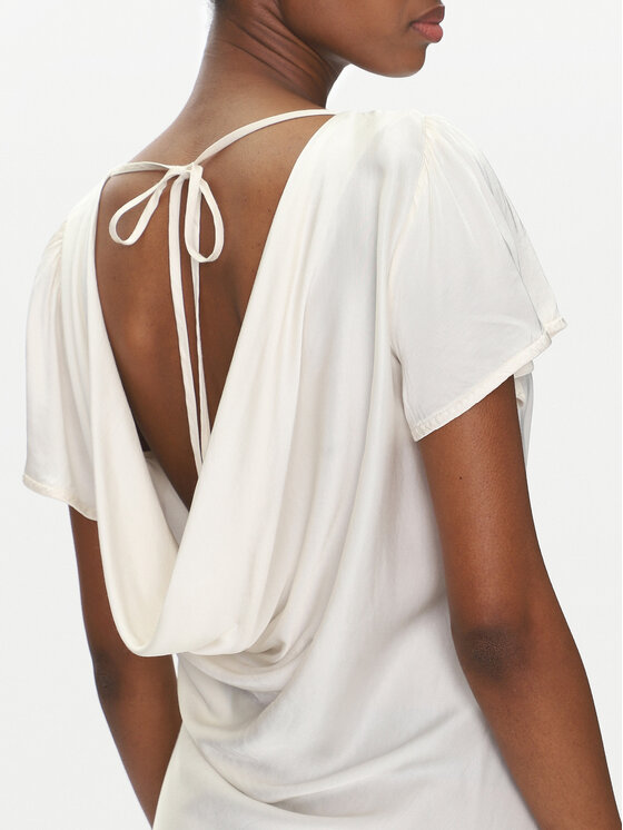 ViCOLO ViCOLO Φόρεμα βραδινό TD0767 Εκρού Regular Fit