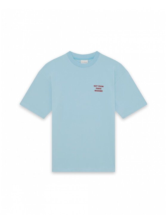 Drole de Monsieur Drole de Monsieur T-shirt g-ts203-co002-lbe Blu Regular Fit