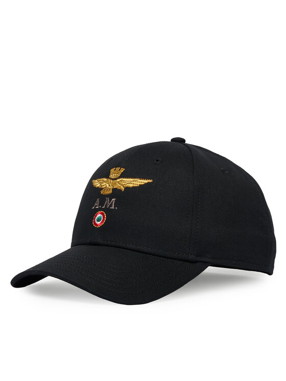 Aeronautica Militare Șapcă 262HA1100UCT02848 Negru