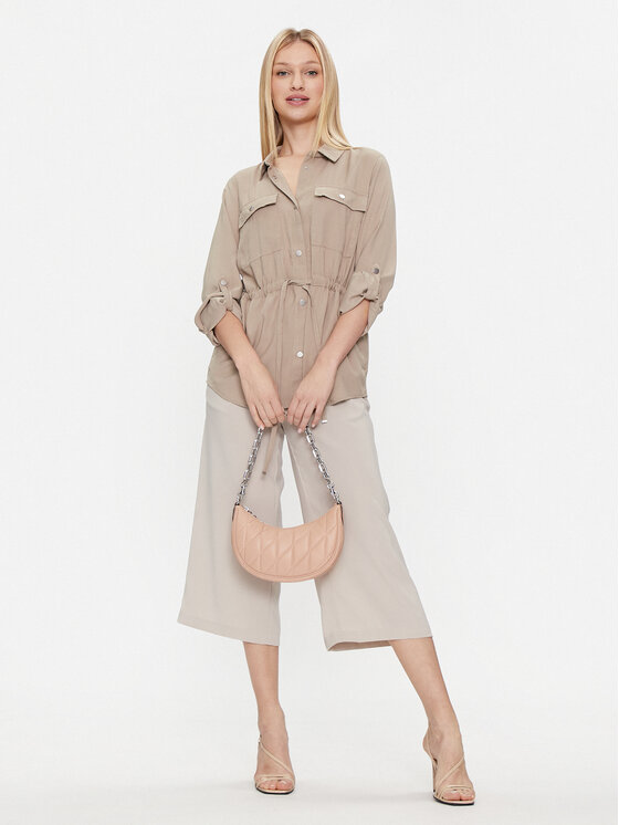 ONLY ONLY Marškiniai Aris 15310852 Smėlio Regular Fit