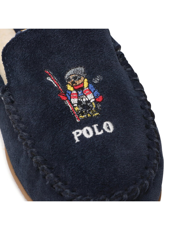 Polo Ralph Lauren Polo Ralph Lauren Παντόφλες Σπιτιού Collins Bear RF103885 Σκούρο μπλε