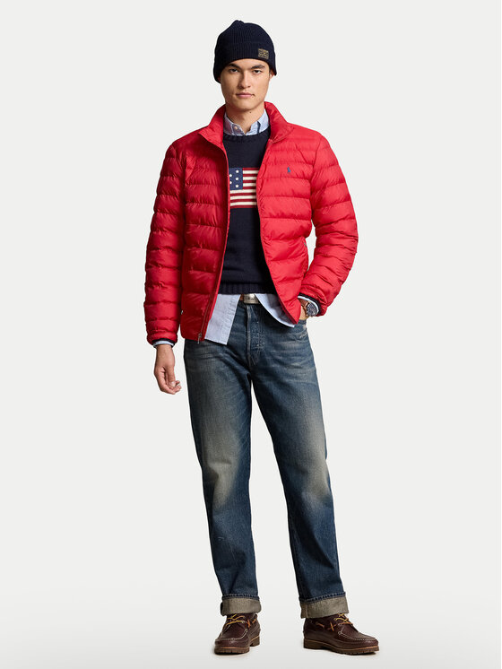 Polo Ralph Lauren Polo Ralph Lauren Prijelazna jakna 710949955004 Crvena Regular Fit