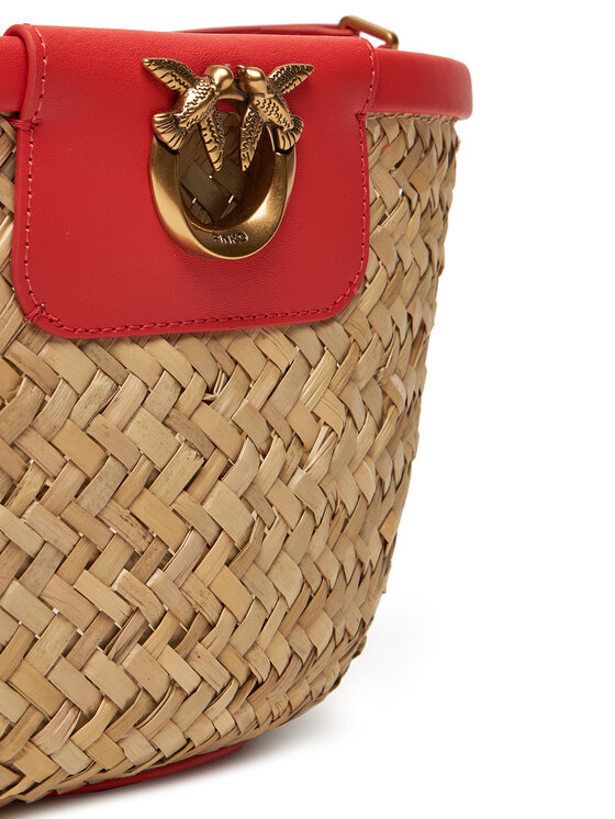 PINKO PINKO Torebka Love Summer Bucket PE 25 PLTT 103325 A1RL Beżowy