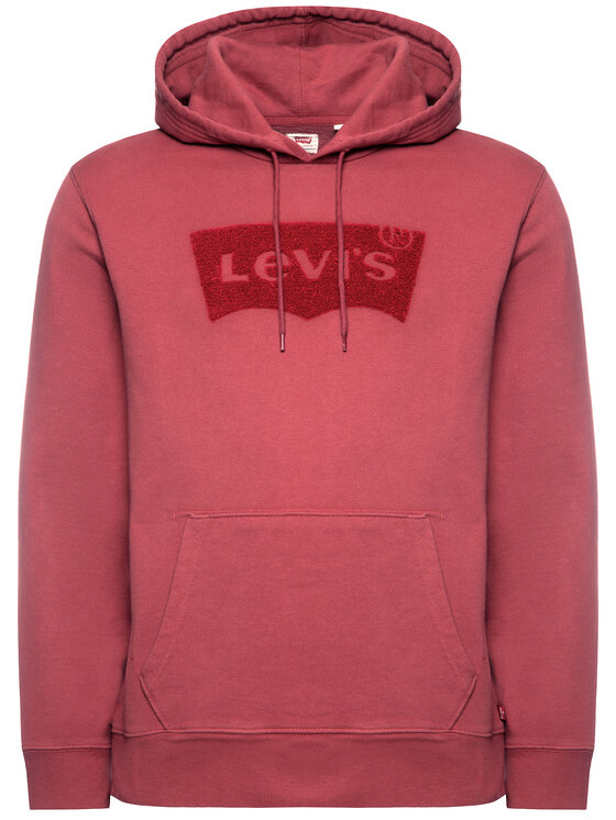 Levi's® Levi's® Bluza Graphic Logo Hoodie 19491-0107 Czerwony Regular Fit