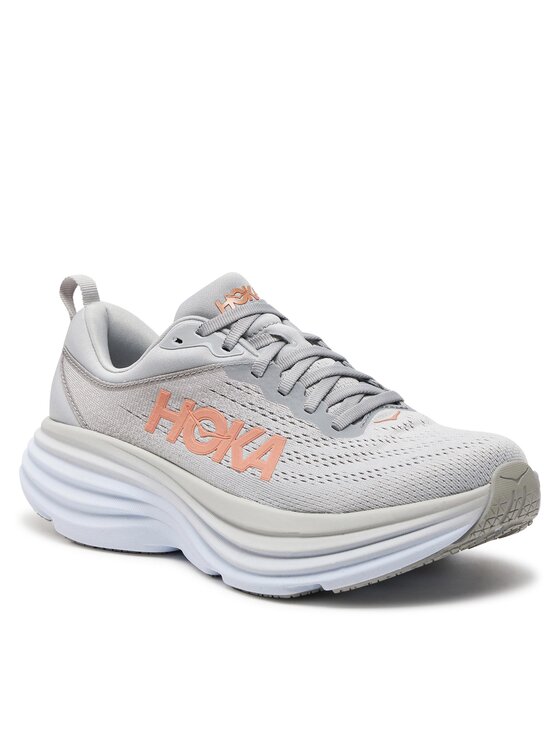 Hoka Hoka Παπούτσια για Τρέξιμο Bondi 8 1127952 Γκρι