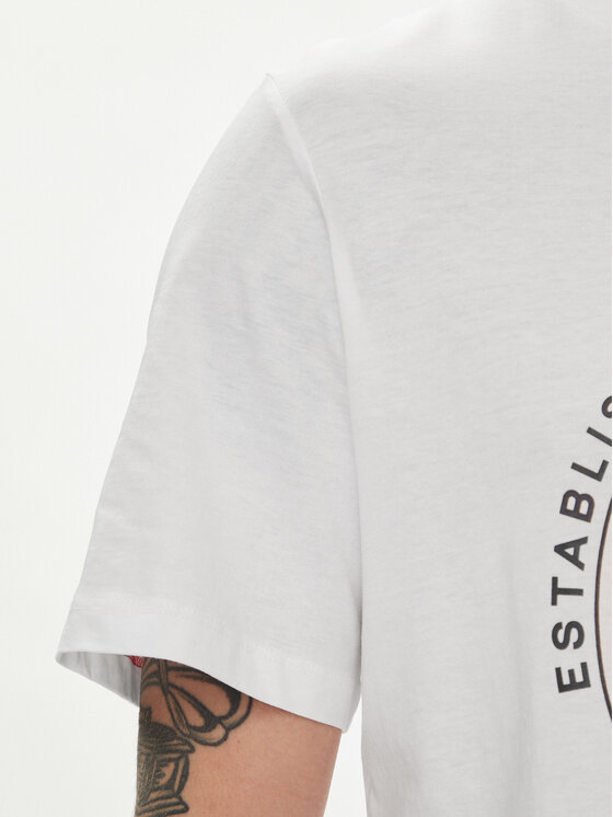 Jack&Jones Jack&Jones Majica Loof 12248624 Bela Standard Fit