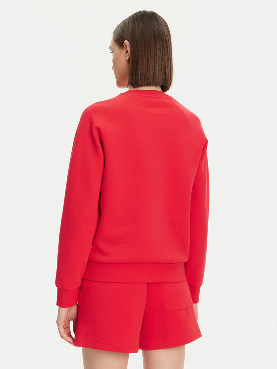 Lacoste Lacoste Bluza SF8347 Czerwony Regular Fit