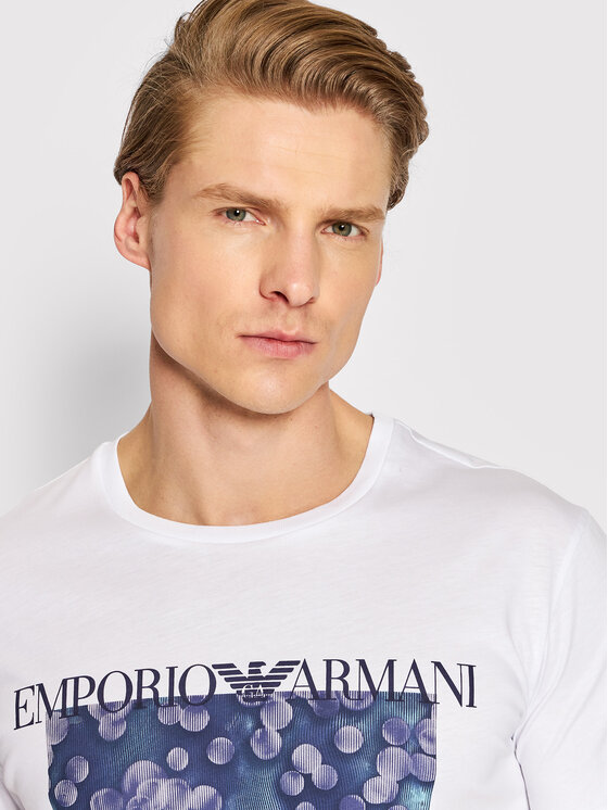 Emporio Armani Underwear Emporio Armani Underwear T-Shirt 211818 2R468 78710 Biały Regular Fit