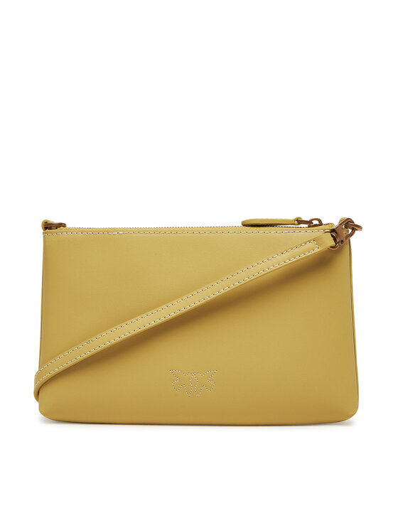 PINKO PINKO Torebka Flat Horizontal Mini PE 25 PCPL 104277 A2AN Zielony