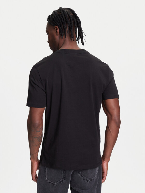 HUGO HUGO T-shirt Dapusi 50544458 Crna Regular Fit