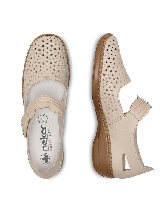 Rieker Rieker Scarpe basse 41399-60 Beige