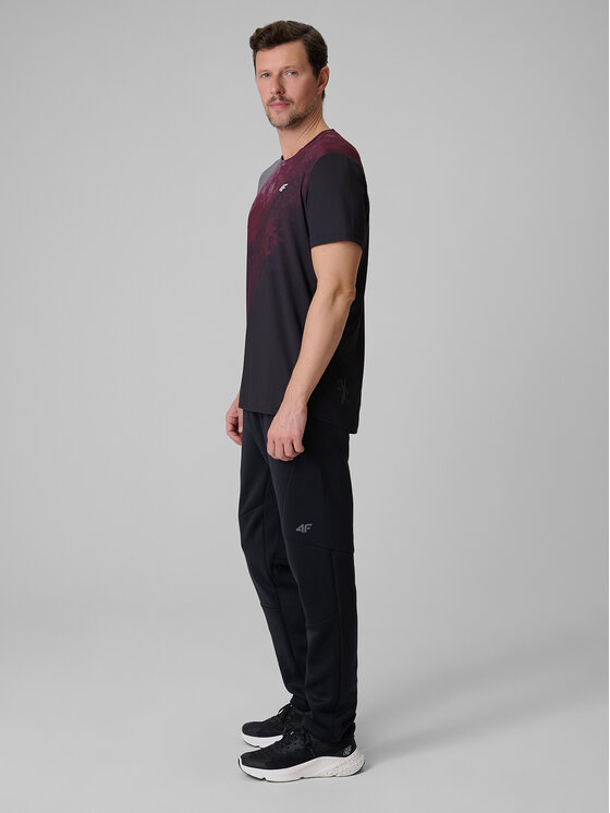 4F 4F Spodnie dresowe VICTORY PACK Czarny Regular Fit