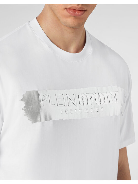 Plein Sport Plein Sport T-Shirt 1559 Biały Regular Fit
