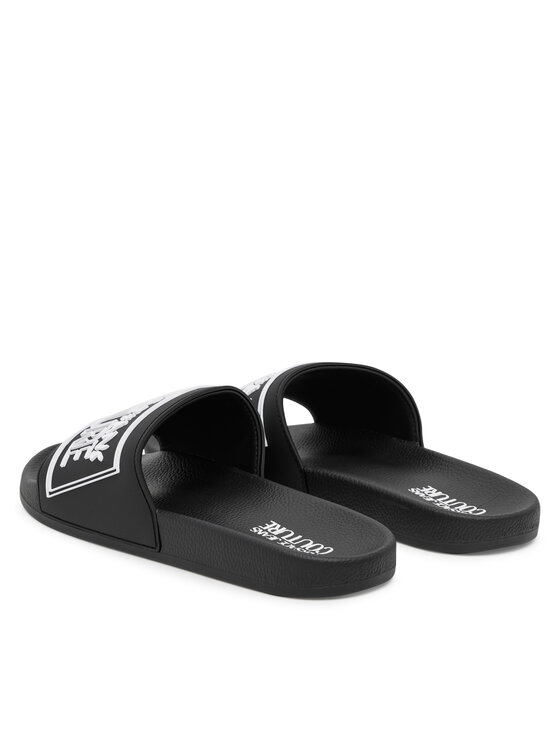 Versace Jeans Couture Versace Jeans Couture Şlapi 79YA3SQ3 ZSC22 899 Negru
