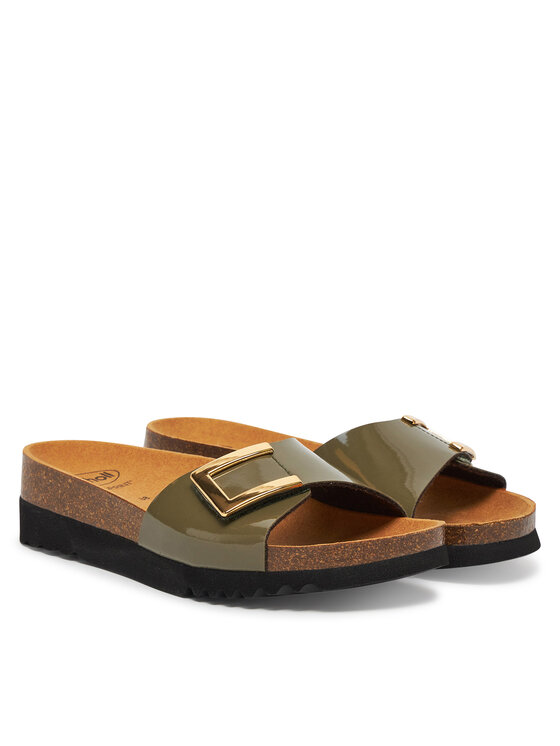 Scholl Scholl Plätud Monterey Mule MF31555 Khakivärviline