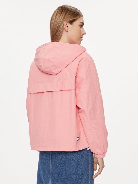 Tommy Jeans Tommy Jeans Větrovka Chicago DW0DW17747 Růžová Regular Fit