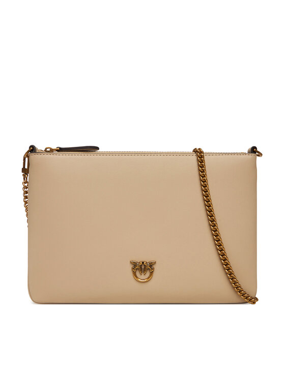 PINKO PINKO Сумка FLAT CLASSIC Бежевий