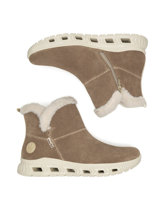 Rieker Rieker Stiefeletten M6050-64 Beige