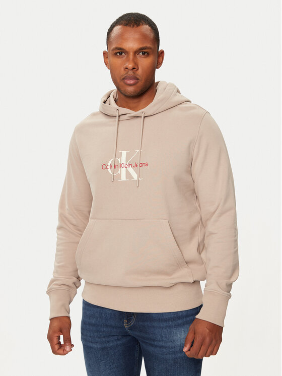 Calvin klein felpa bianca on sale