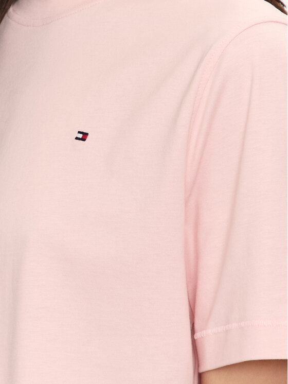Tommy Hilfiger Tommy Hilfiger Тишърт Modern Flag WW0WW43597 Розов Relaxed Fit