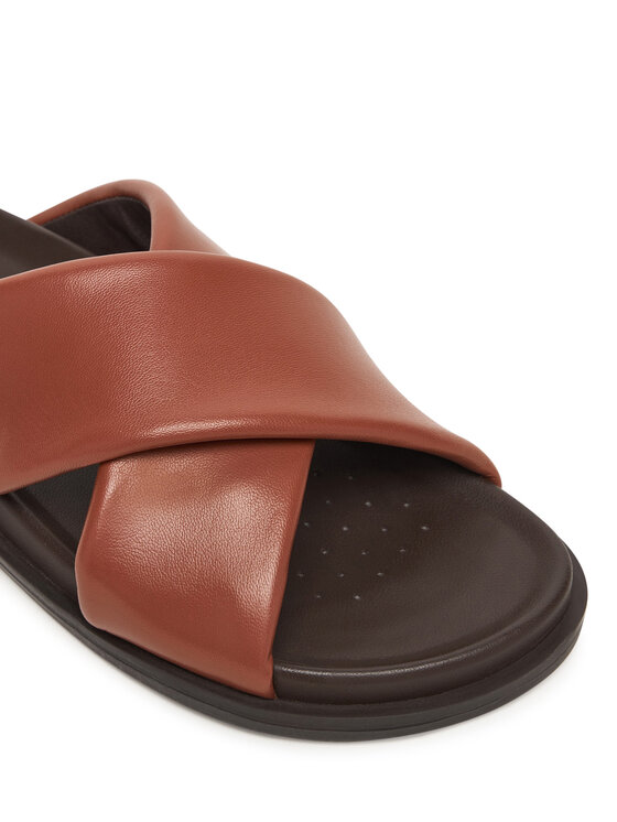 Geox Geox Nazouváky D Adelash D55YWB 000TU C6014 Hnědá
