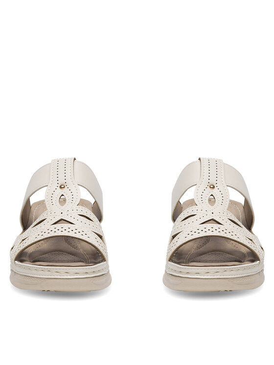 Clara Barson Clara Barson Pantoletten WYL0510-28 Beige